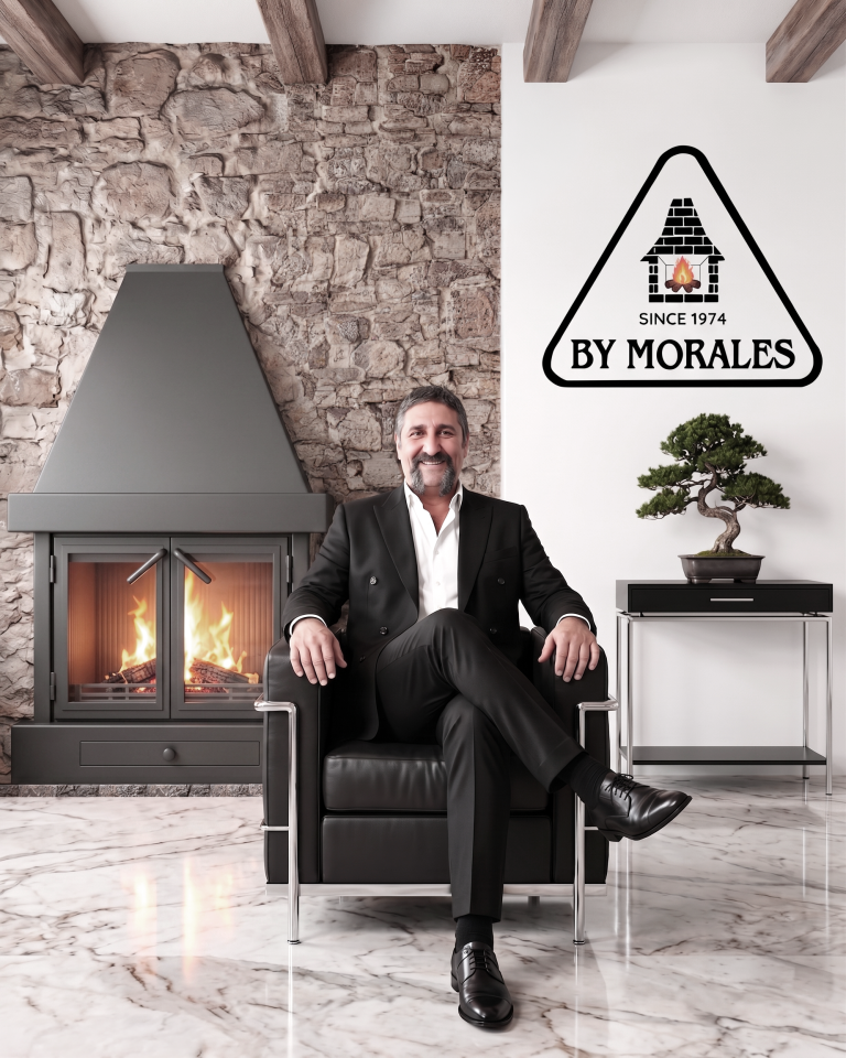 Antonio, propietario de Chimeneas By Morales